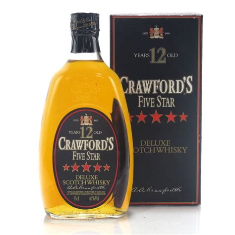 crawfords  star  year   whisky auctioneer