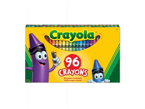 crayola crayons standard size box   biblio rpl ltee