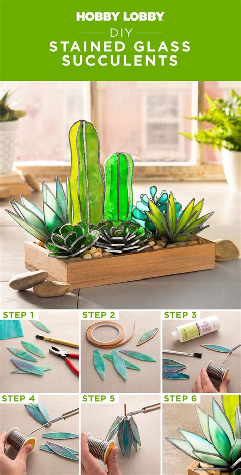 diy stained glass succulents diy staining stained glass diy stained