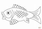 Coloring Fish Pages Printable sketch template