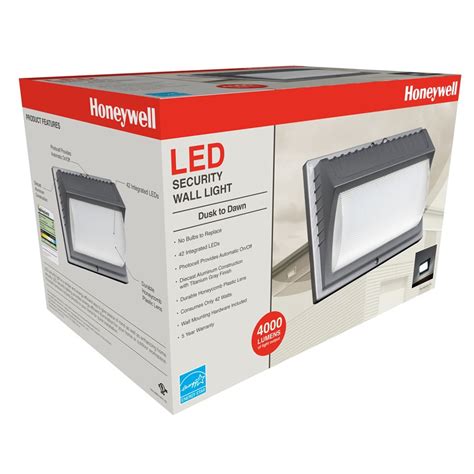 honeywell   led security light  lumens