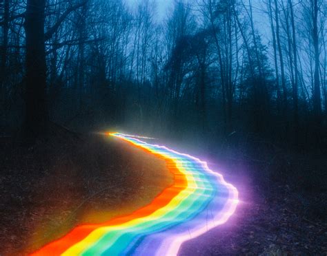 magical rainbow roads fubiz media