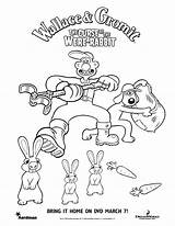 Coloring Pages Wallace Gromit Kids Tintin Colouring Rabbit Getcolorings Adventures sketch template