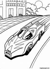 Coloring Pages Hot Wheels Coloriage Garage Wheel Voiture Car sketch template