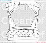 Coloring Theater Clip Illustration Outline Theatre Pages Royalty Colouring Transparent Rf Kids Bnp Studio Background Disimpan Xyz Dari sketch template