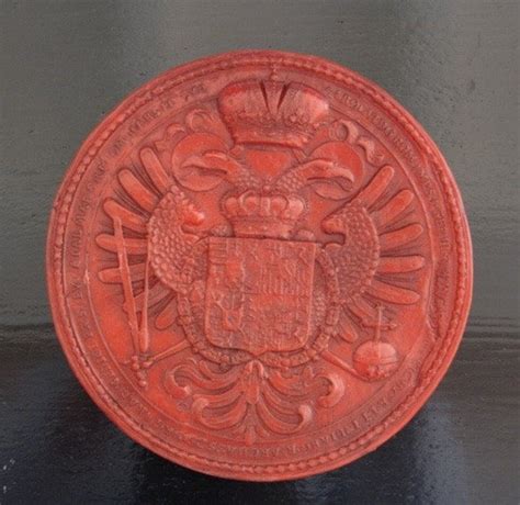 large red wax seal replica   original imperial wax seal etsy