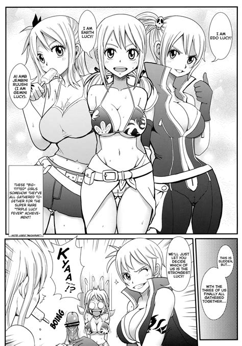 read double lucy fairy tail hentai online porn manga and doujinshi