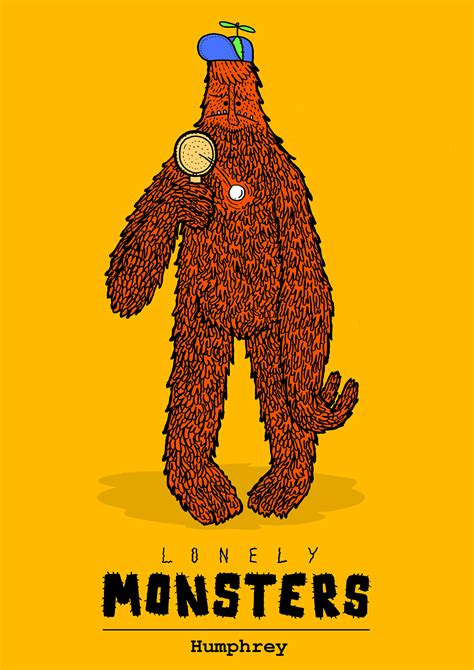 lonely monsters  behance