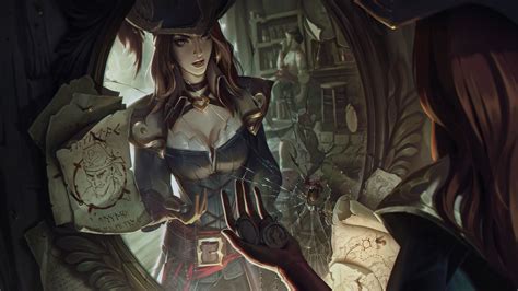 video game league of legends miss fortune hd wallpaper background image