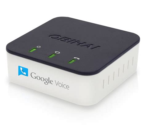 obi  port voip phone adapter  google voice  fax support