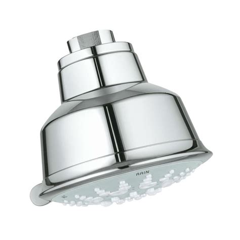 shop grohe relexa rustic   shower head  sprays  starlight chrome  shipping