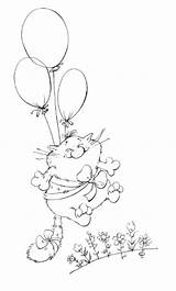 Coloring Pages Marina Fedotova Prodigy Stamps Balloons Books Drawing Cute Cat Digital Digi Animals Journal Dr Cartoon Choose Board Colouring sketch template