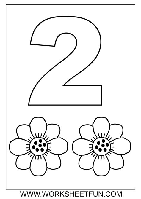 coloring pages  toddlers numbers  coloring page