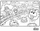 Coloring Penguin Club Pages Puffle Printable Puffles Color Cool Library Really Print Results Search Drawing Popular Book Cartoons Getcoloringpages Getdrawings sketch template