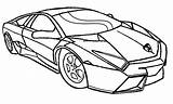 Lamborghini Reventon Coloring Cars Pages Getdrawings Drawing sketch template