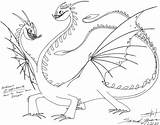 Coloring Pages Dragon Headed Two Drawing Httyd Dragons Train Getcolorings Printable Print Color Getdrawings Open sketch template
