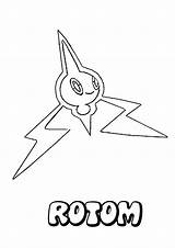 Pokemon Rotom Coloring Pages Electric Mudkip Sheets Color Kaba Fan Eletric Colouring Drawing Online Clipart Type Raikou Jigglypuff Getcolorings Cartoon sketch template