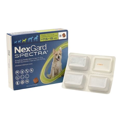 nexgard spectra  oral chews green zumshop  zumvet