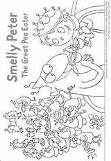 Coloring Stinky Dirty Pages Character Template Colouring sketch template