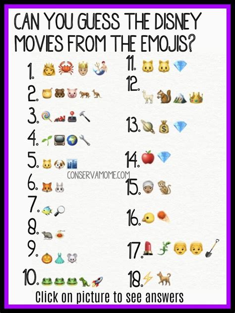 can you guess the disney movie using emojis guess the movie disney