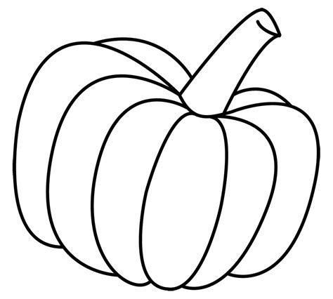 printable pumpkin coloring pages  kids