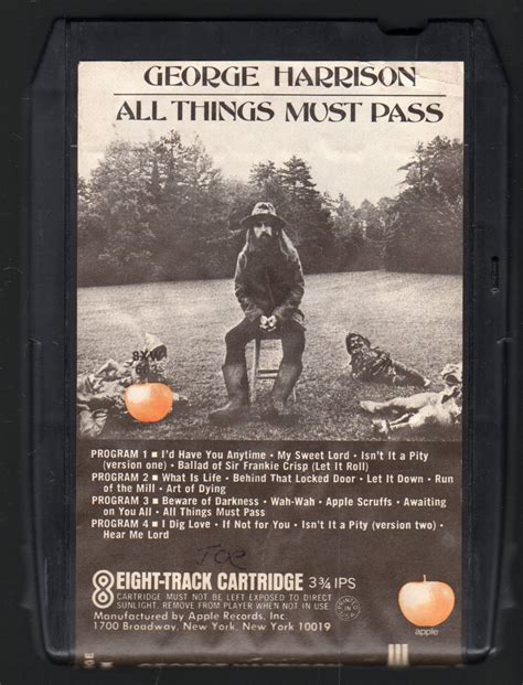 George Harrison All Things Must Pass Vol 1 1970 Apple