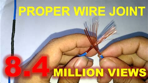 proper joint  electric wire youtube