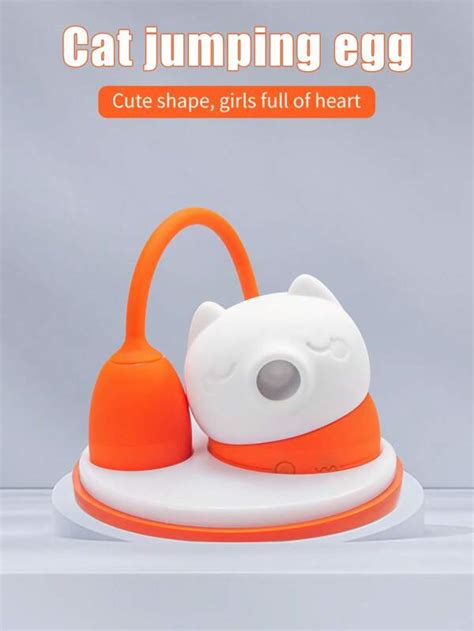 Sexual Toy White Orange Mini Vibrator Small Size Masturbator