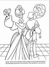 Coloriage Cygne Princesse Schwanenprinzessin Colorier sketch template