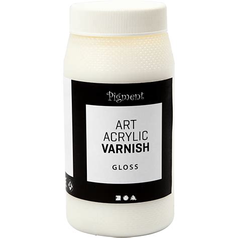 art acrylic varnish  ml gloss transparent ritohobbycouk