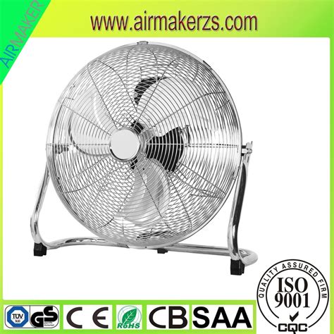 china cm high velocity floor fan metalchrome  speed coolingcooler china portable fan