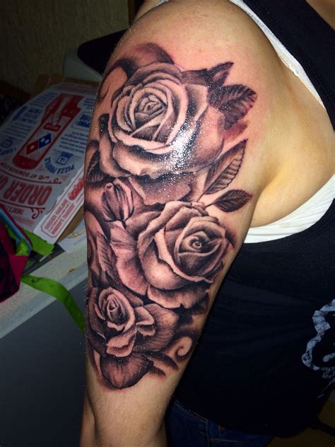Roses Half Sleeve Rose Tattoo Half Sleeve Tattoos For