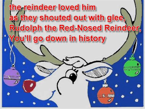 rudolph  red nose reindeer  lyrics youtube