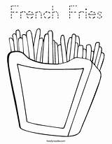 Coloring Fries French Pages Template Noodle Twisty Worksheet Outline Twistynoodle Change Favorites Login Add Style Print sketch template