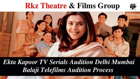 Ekta Kapoor Tv Serials Audition Delhi Mumbai। Balaji Telefilms Audition