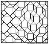 Tessellation Coloring Pages Printable Geometric Patterns Pattern Color Tessellations Enjoy Mosaic Hubpages Layout Templates Animal Could Think Use Sheets Popular sketch template