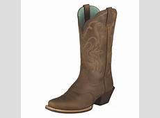 Ariat Legend Distressed Brown Womens Square Toe Western Boot 10001053