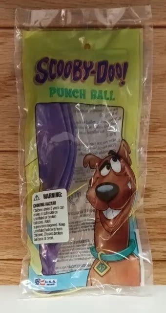 Scooby Doo Punch Ball Purple Hanna Barbera Cartoon Network Warner Bros