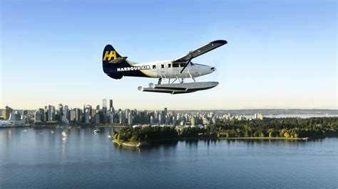 harbour air seaplanes gray  westcoast sightseeing