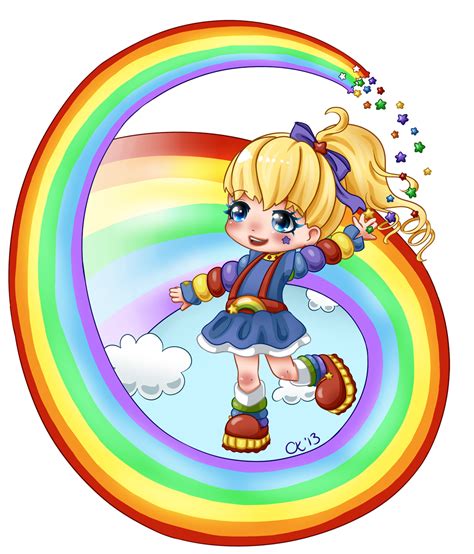 rainbow brite  cupkik  deviantart