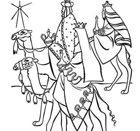 christmas story coloring pages  wisemen coloring pages