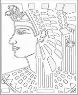 Coloring Cleopatra Egypt Egipto Mesopotamia Egito Colorare Disegni Dibujos Egipcio Hieroglyphics Antiga Colirir História Civilizations Egitto Handouts Antico Storia Dell sketch template