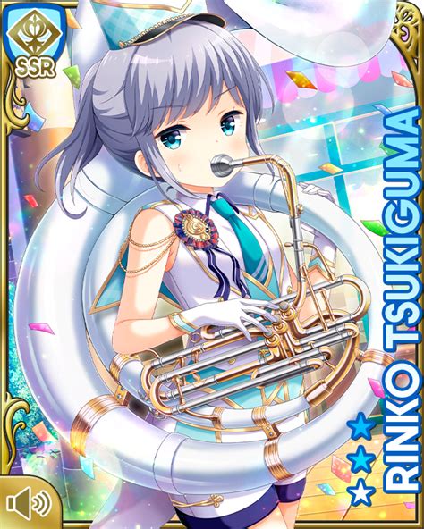 Qp Flapper Tsukiguma Rinko Girlfriend Kari Silver Hair Official