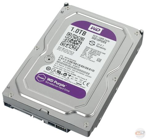 western digital  purple surveillance tb internal hard drive wdpurx
