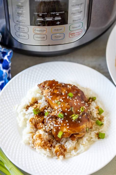 Instant Pot Teriyaki Chicken Easy 30 Minute Chicken Recipe