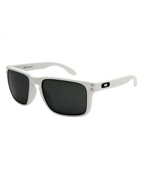 oakley holbrook xl matte white sunglasses in black for men lyst