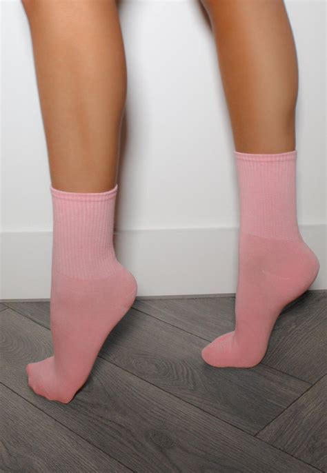Pink Socks Missguided