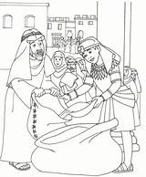 Coloring Pages Joseph sketch template