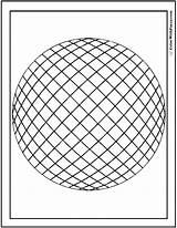 Coloring Sphere Shape Pages Rolling Grid Designlooter Spheres Color Squares Circles Pdf 42kb Colorwithfuzzy Print sketch template