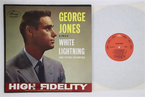 lp george jones sings white lightning and other favorites mg20477 mercury